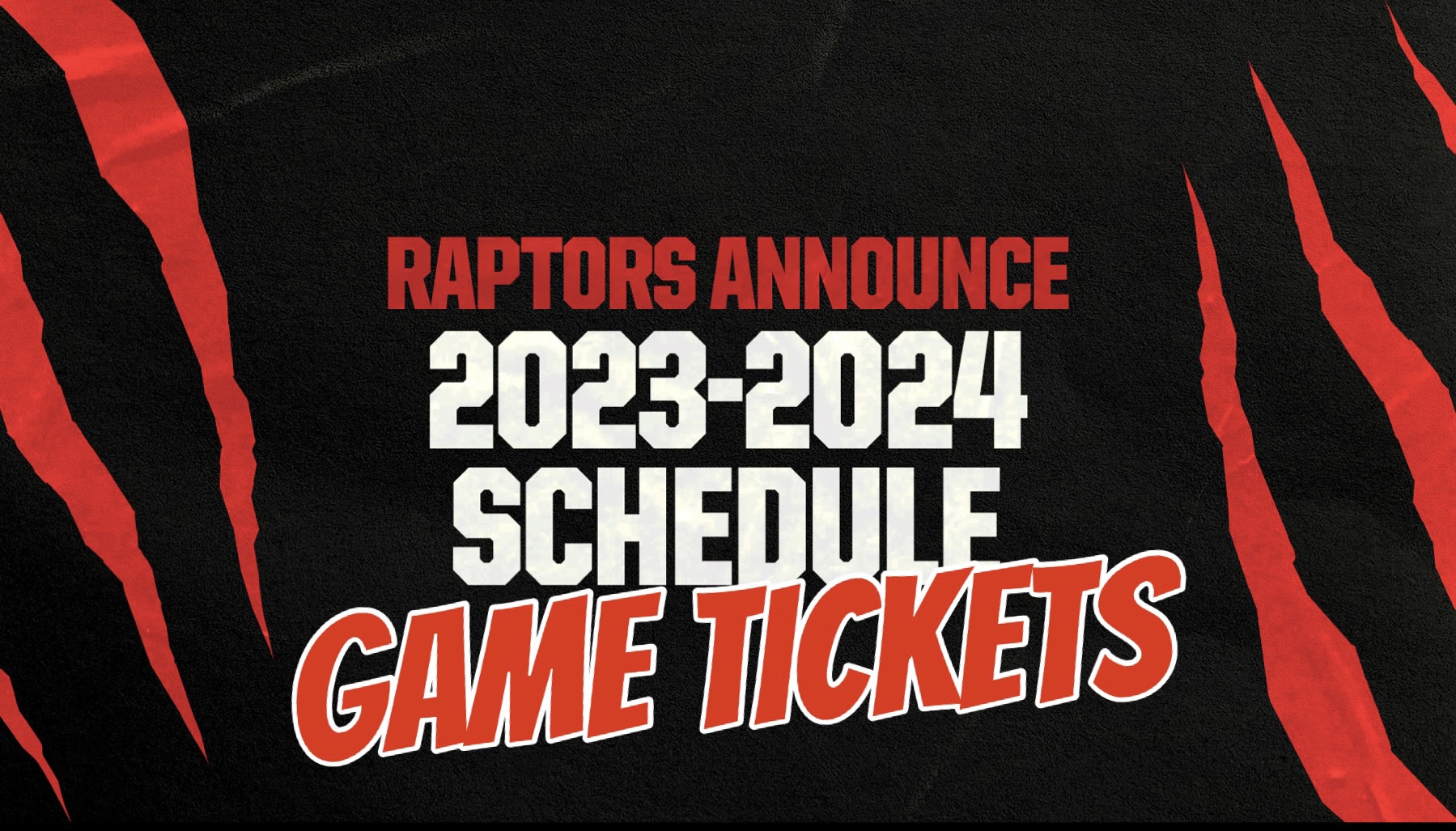 Toronto Raptors Tickets & Matches 2023/2024 Season Toronto Streets