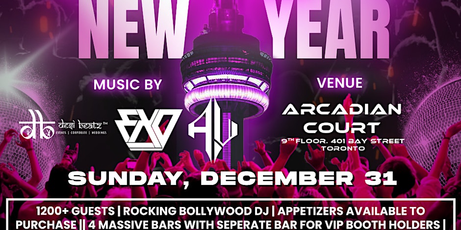 NYE 2024 1200 People Biggest Venue Of Toronto Rocking Bollywood   Https   Cdn.evbuc .com Images 654118439 233613739677 1 Original 